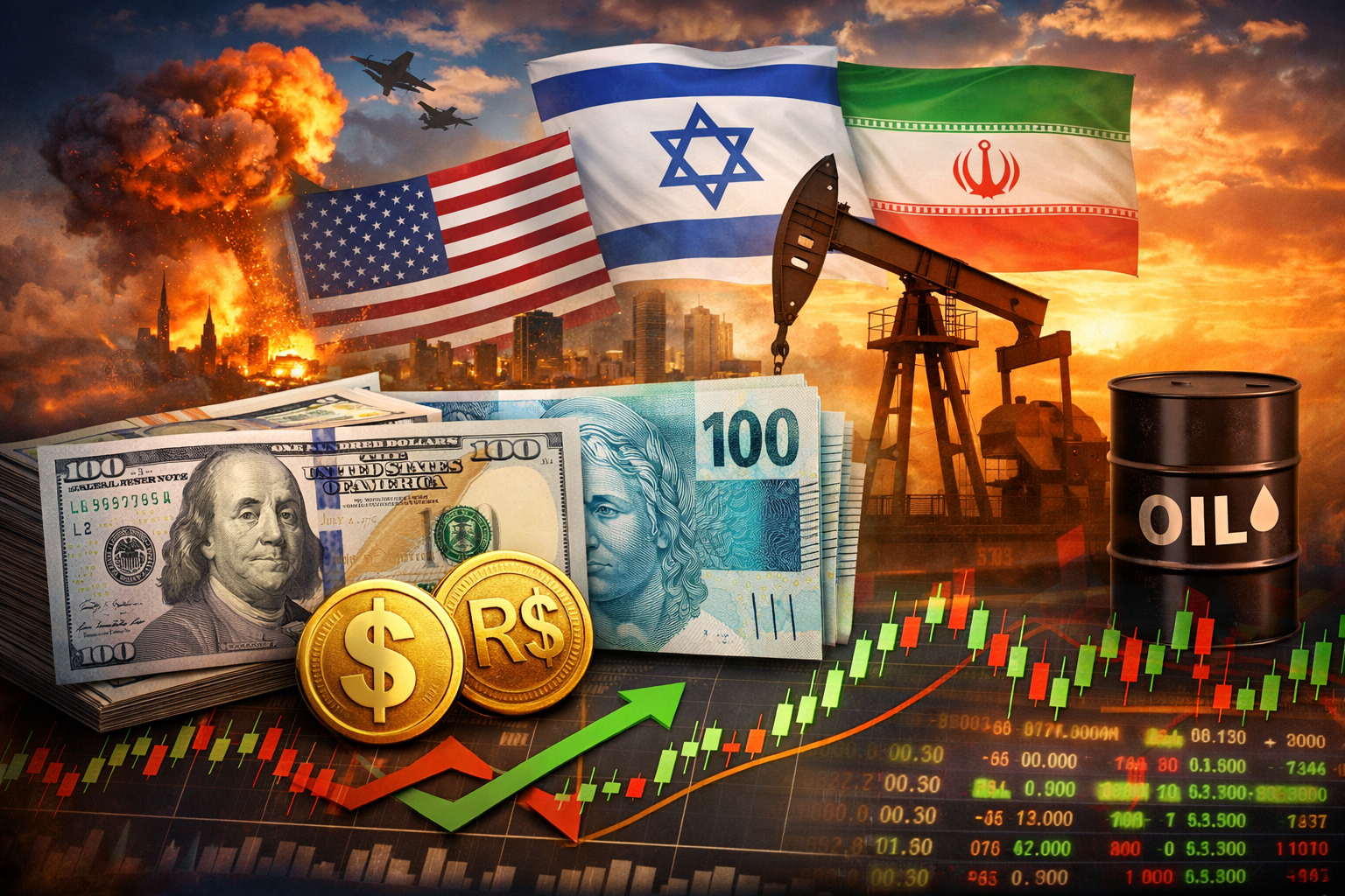 Cenário do Câmbio 13/03/2026